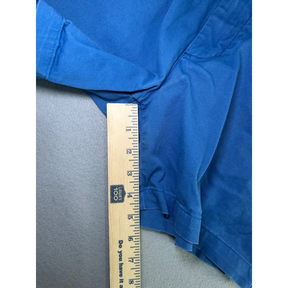 Vineyard‎ Vines Breaker Shorts Mens 34 Blue Cotton Blend Stretch Chino Casual